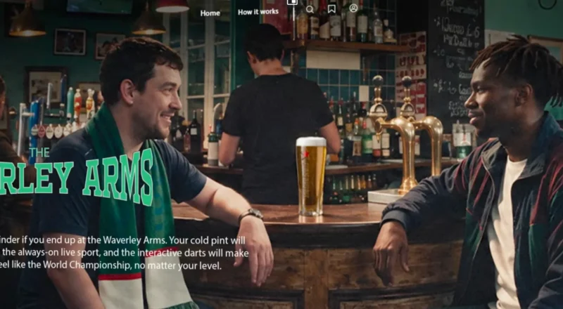 Heineken vous envoie au bar en copiant les plateformes de streaming