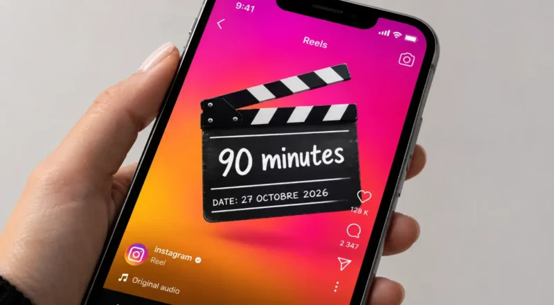 Instagram relance ses vidéos de 90 minutes pour concurrencer YouTube