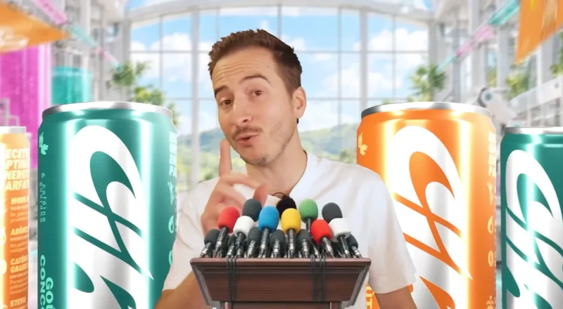 Squeezie paie Sylvain Lyve pour détruire Ciao Energy