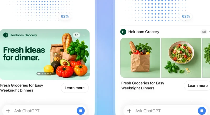 ChatGPT va tester des publicités visuelles pendant la génération d’images