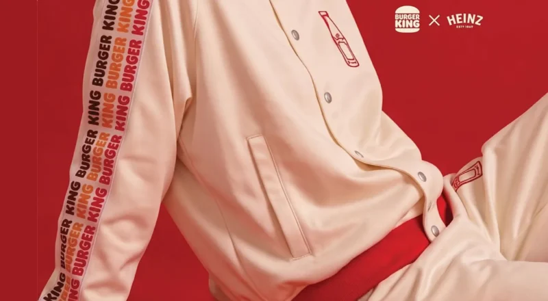 Burger King et Heinz dévoilent un ensemble de jogging en édition limitée