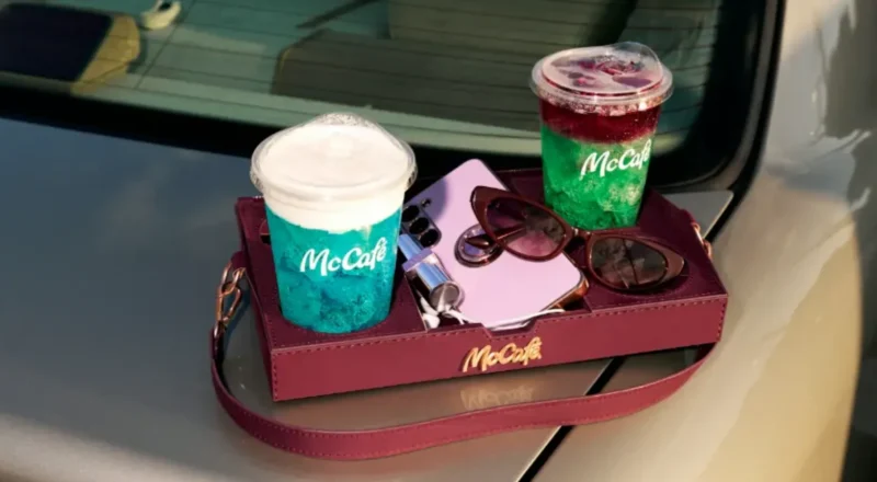 McDonald’s crée un sac à main à partir de son mythique plateau à boissons